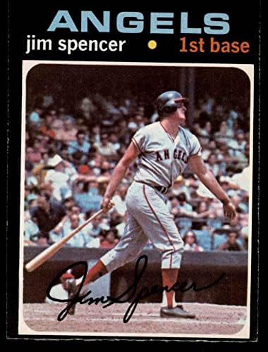 1971 O-Pee-Chee 78 Jim Spencer Los Angeles Angels (Baseball Kártya) EX/MT Angyalok