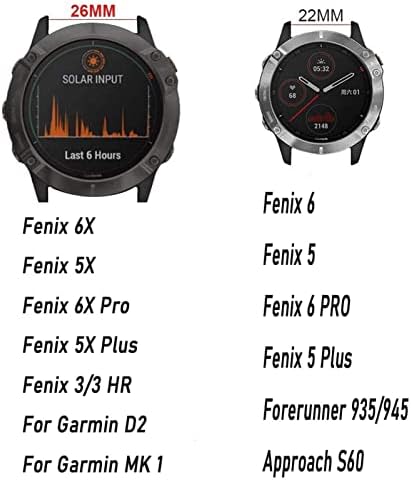 SDUTIO Sport Szilikon Watchband A Garmin Fenix 7X 6X 7 6 Pro 5X 5Plus S60 935 gyorskioldó 22 26mm Csuklópántot