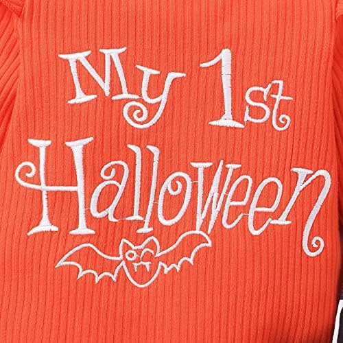 Kislio Az 1-Halloween Kislány Ruha Tök Fodros Játszó Szellem Harisnyatartó Szoknya Halloween Újszülött Lány Ruhák