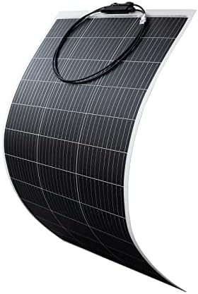 XDAY Hajlékony Napelem 100W 18V Monokristályos Hajlítható Mono Off-Grid Töltő Tengeri LAKÓKOCSIBAN, Faházban Van Kocsi Egyenetlen