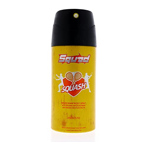 HEMANI Csapat Dezodor Spray Squash - 5 OZ (150mL) | Tartós Védelem a Férfiak, mind a Nők