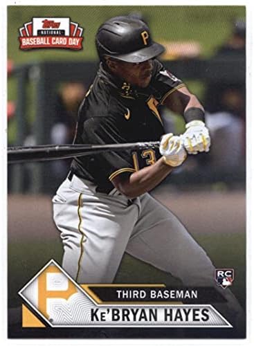 2021 Topps Nemzeti Baseball Kártya Nap 22 Ke ' Bryan Hayes NM-MT (RC - Újonc Kártya) Pittsburgh Pirates Baseball