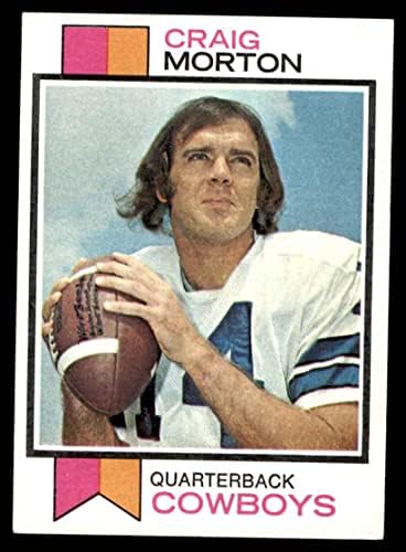 1973 Topps 493 Craig Morton Dallas Cowboys (Foci Kártya) VG/EX Cowboyok CAL