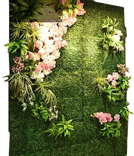 YNFNGXU Mesterséges Puszpáng Kerítésen Tábla, Zöld Kerítés Képernyő Otthon Kert Természetes Növényi Háttér Fali Dekoráció
