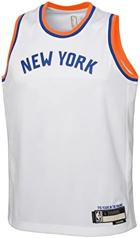 Outerstuff NBA Fiúk Ifjúsági (8-20) New York Knicks Évben Nulla Számában Swingman Jersey