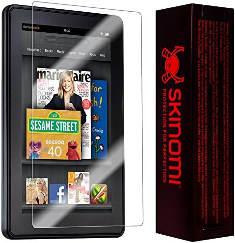 Skinomi képernyővédő fólia Kompatibilis az Kindle Fire HD 7 inch (2nd Gen, 2013) Tiszta TechSkin TPU Anti-Buborék HD Film